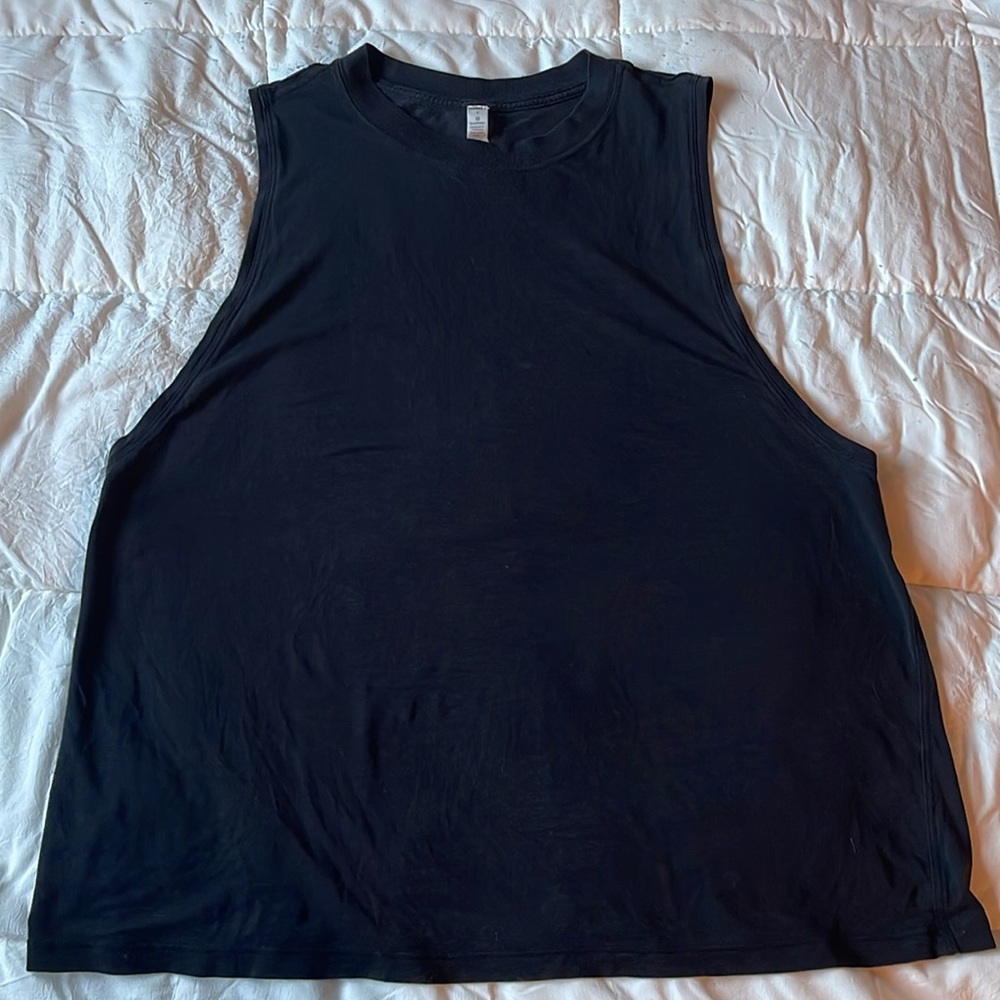 Lulu Black Tank Top
